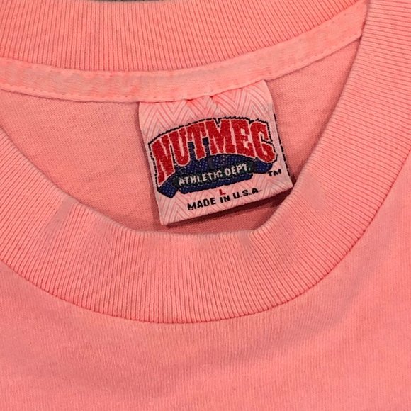 Vintage 1990 pink garment dyed Virginia Beach t-shirt - Picture 2 of 6